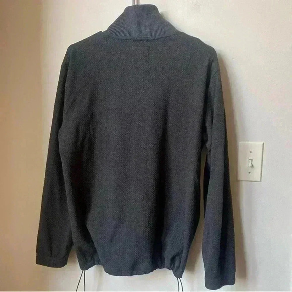 Zara Women’s Half Zip Sweater | Size Small Oversized Gray Sweater - Picture 5 of 9